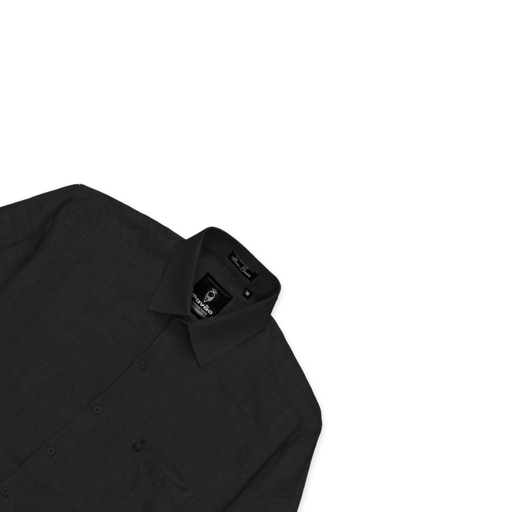 Belgian Linen™ Shirt BLACK
