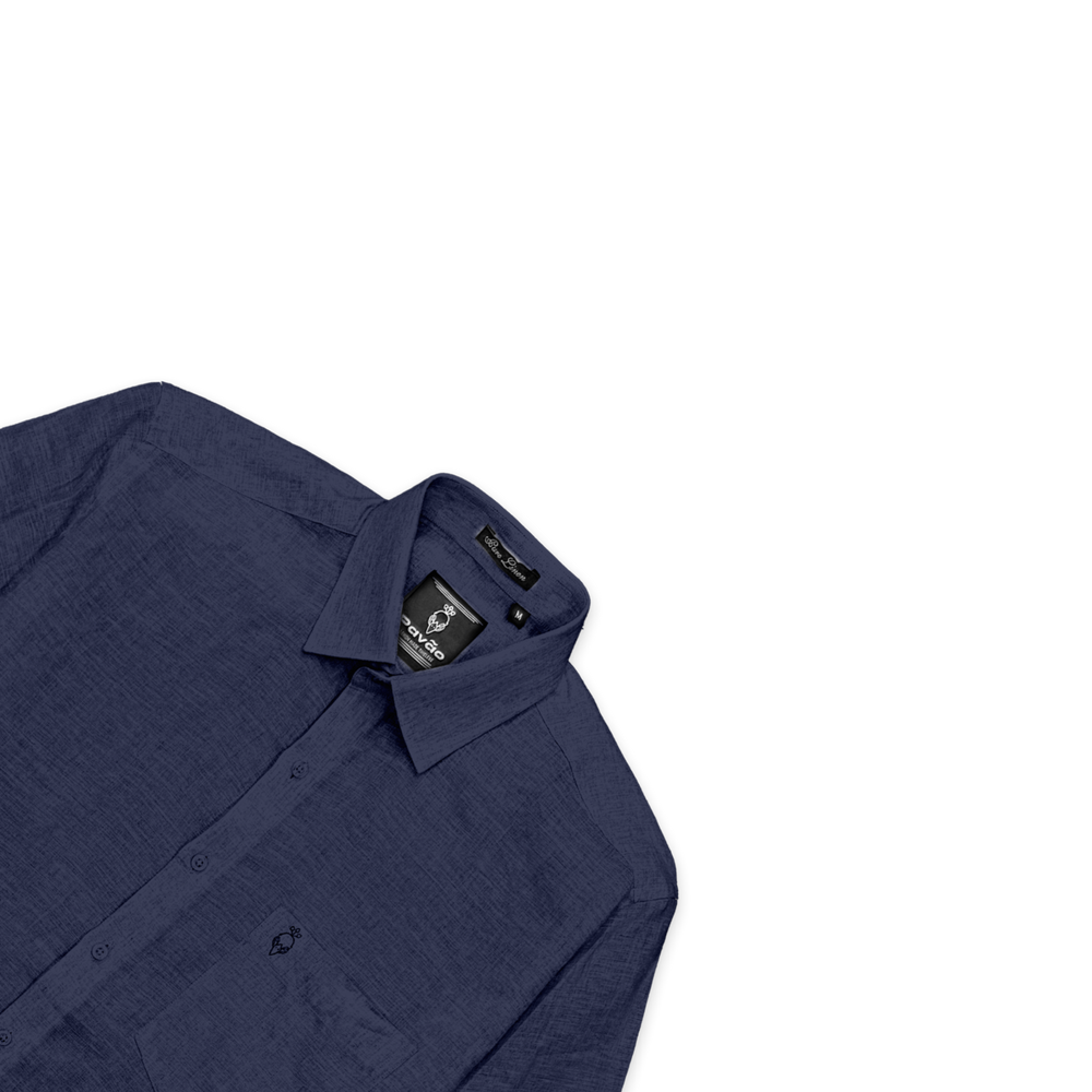 Belgian Linen™ Shirt NAVY BLUE