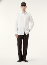 100% Linen Shirt White