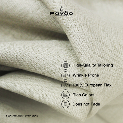 Belgian Linen™ Shirt DARK BIEGE