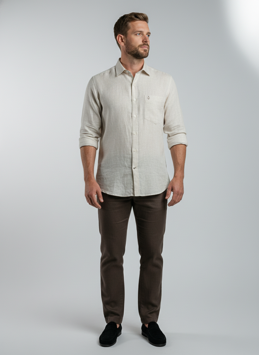 Belgian Linen™ Shirt BIEGE