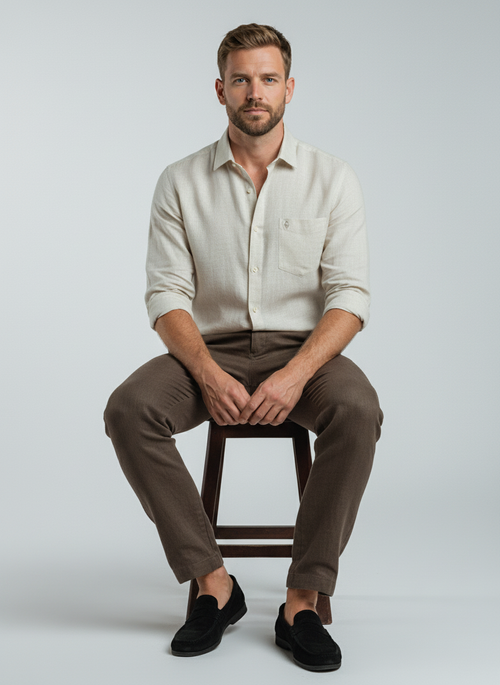 Belgian Linen™ Shirt BIEGE