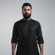 Belgian Linen™ Kurta Black