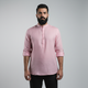 Belgian Linen™ Kurta Brandy Rose