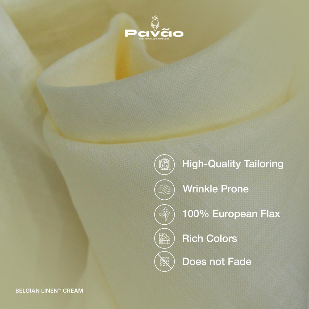 Belgian Linen™ Shirt Cream