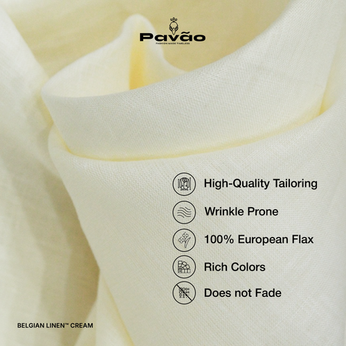 Belgian Linen™ Shirt Cream