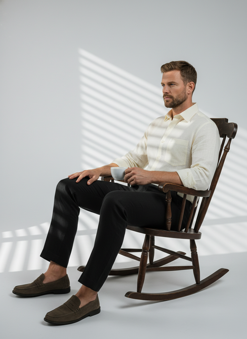 Belgian Linen™ Shirt Cream