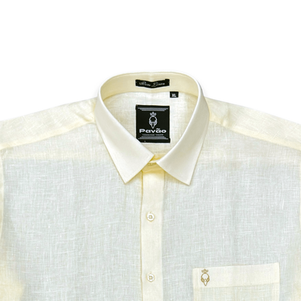 Belgian Linen™ Shirt Cream