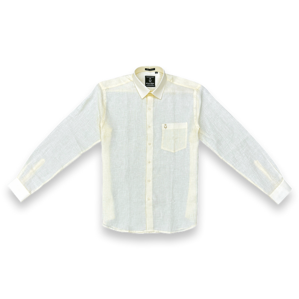 100% Linen Shirt Cream