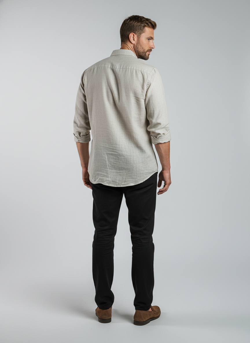 Belgian Linen™ Shirt DARK BIEGE