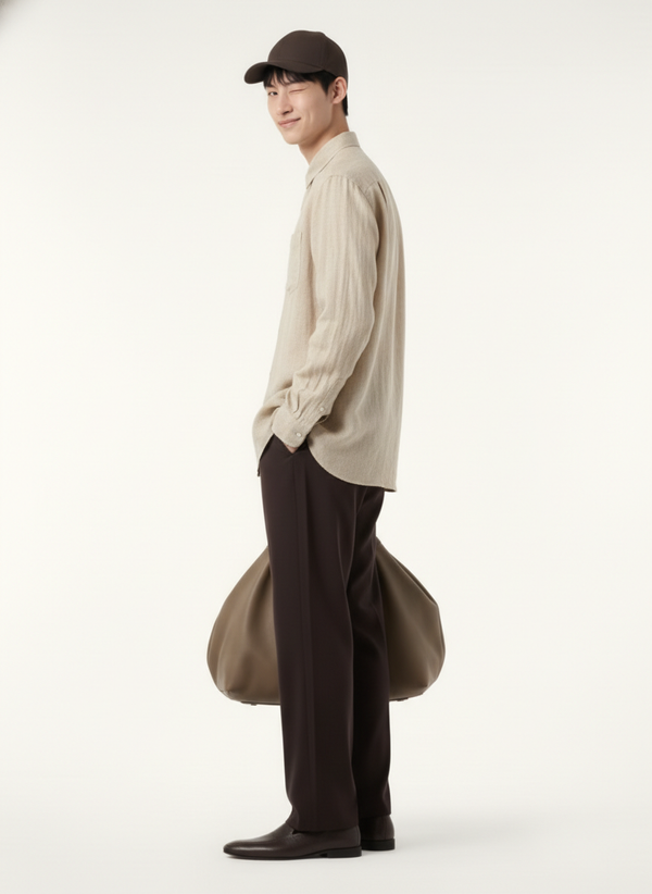 100% Linen Shirt Biege