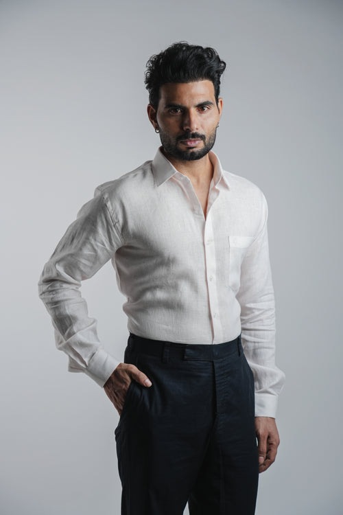 Belgian Linen™ Shirt BABY PINK