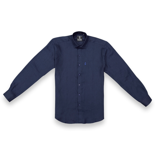 Belgian Linen™ Shirt NAVY BLUE