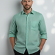 Belgian Linen™ Shirt SAGE GREEN