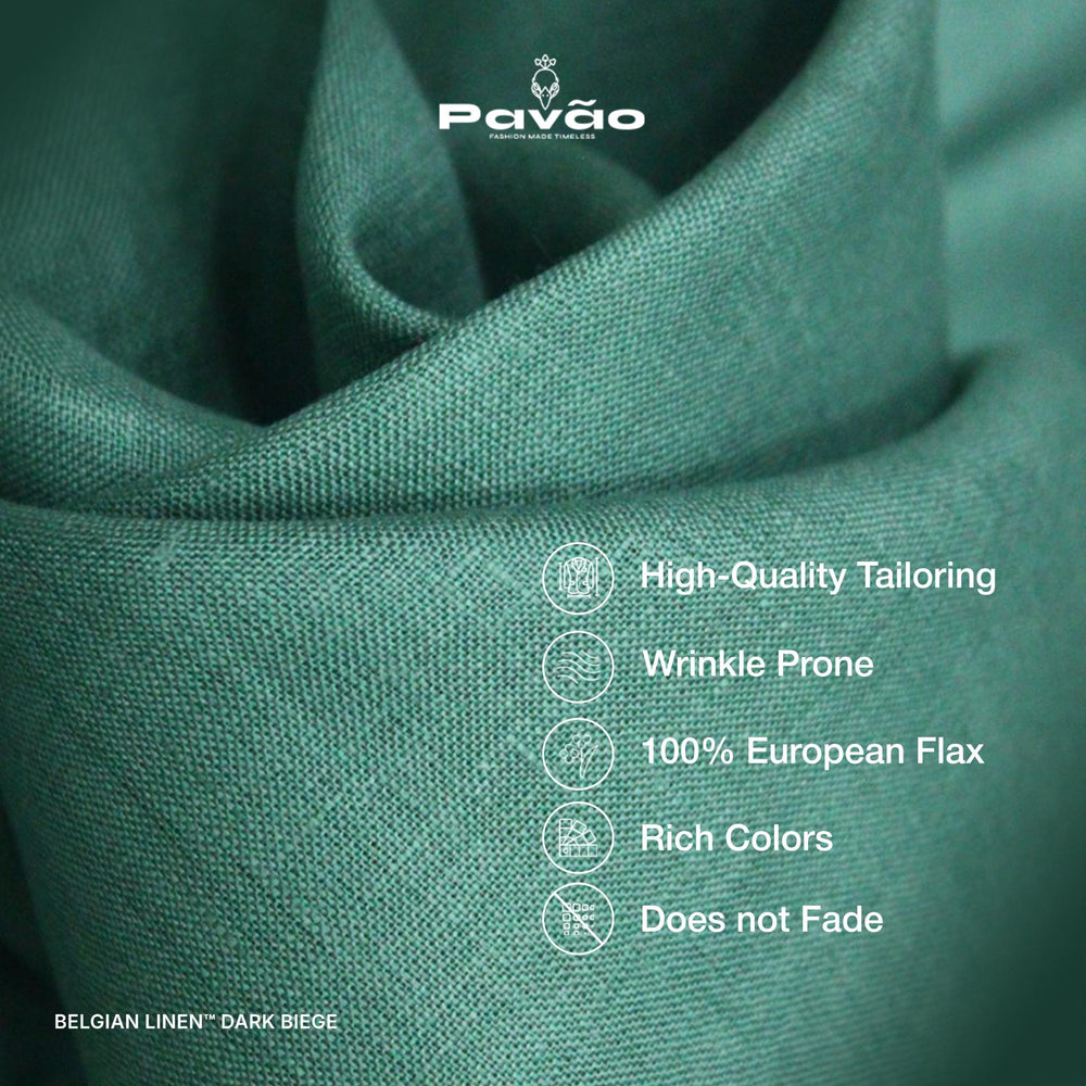 Belgian Linen™ Shirt SAGE GREEN