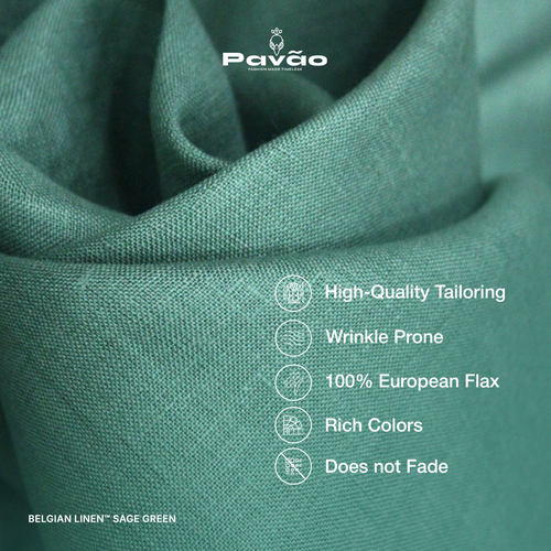 Belgian Linen™ Shirt SAGE GREEN
