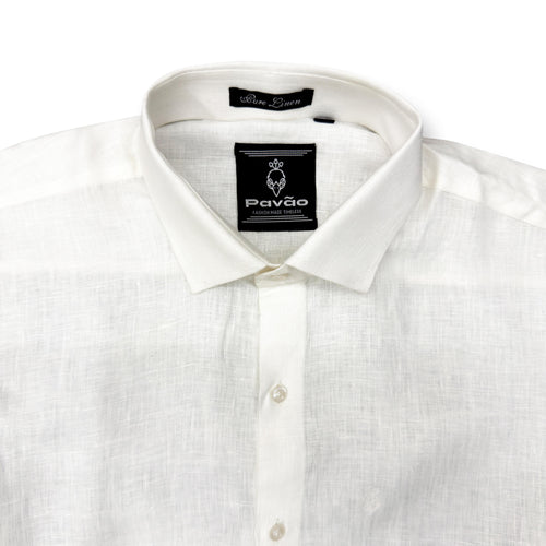 Belgian Linen™ Shirt WHITE